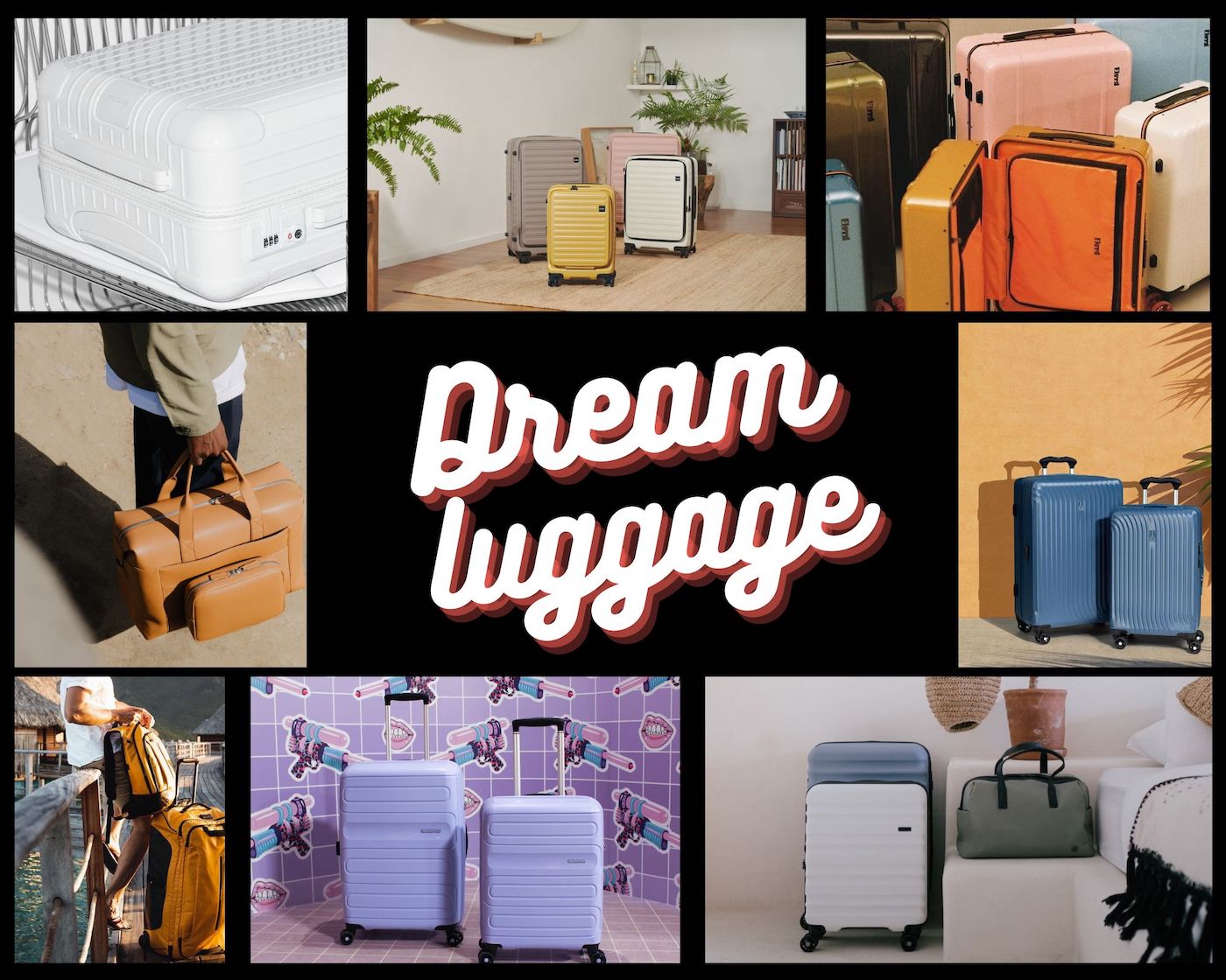 on tour brand luggage