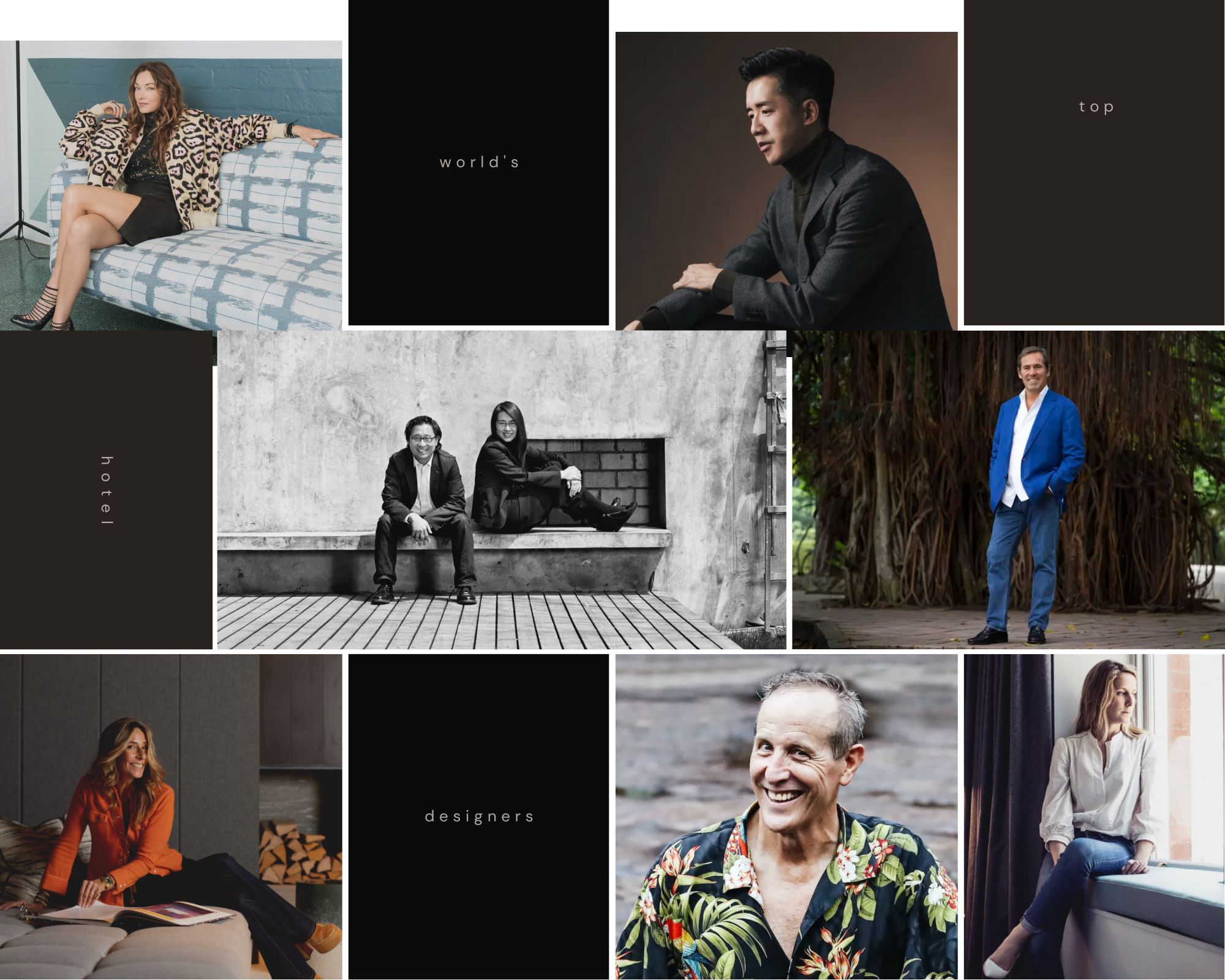 The world's best hotel designers The Hotel Journal